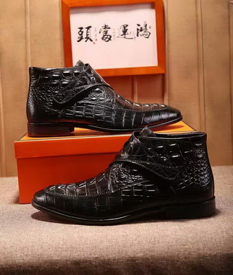 Hermes Business Men Shoes--040